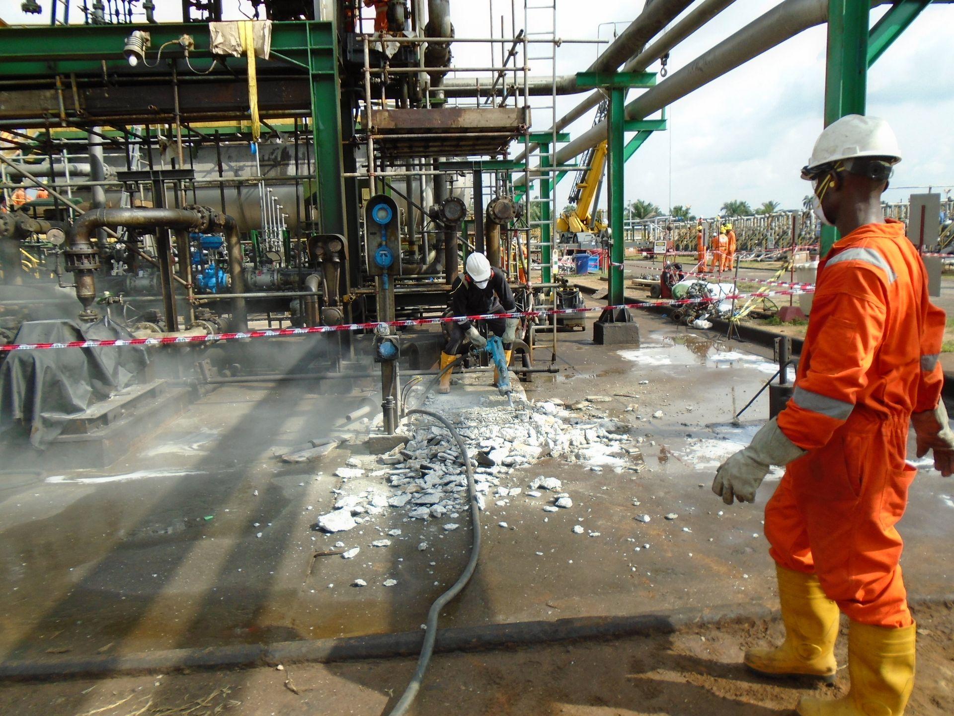 NAOC: Civil Site Preparation for Turn Around Maintenance at the OBOB Gas Plant Image